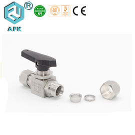 Stainless steel 1000psi 3000psi 6000psi SS High Pressure Ball Valve