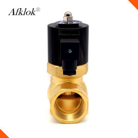 Brass Steam Solenoid Valve Normally Closed With G Thread Connector