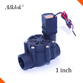 9-20V DC Latching 1 inch Plastic Electric Water Solenoid Valve 220V AC