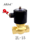 2L-15 Steam Rated Valves , Automatic Steam Control Valve 1/8" 1/4" 3/8" 1/2"