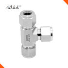 High Pressure 316 Stainless Steel Tube Fittings 3000PSI For Water Oil Gas