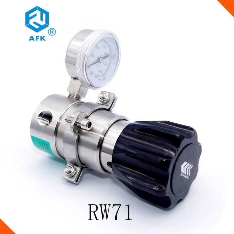 RW71 Back Pressure Regulating Valve For Liquid With 1/4"NPT Female