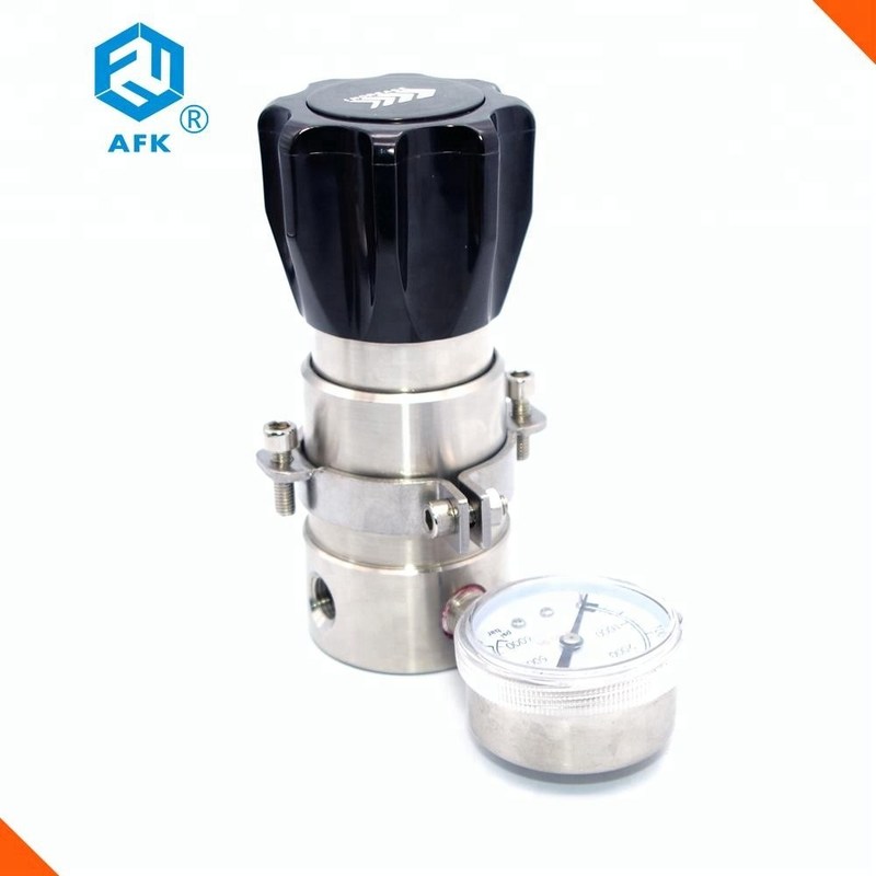 3/8NPT 6000PSI Air Flow Regulator , Backflow Pressure Regulator With