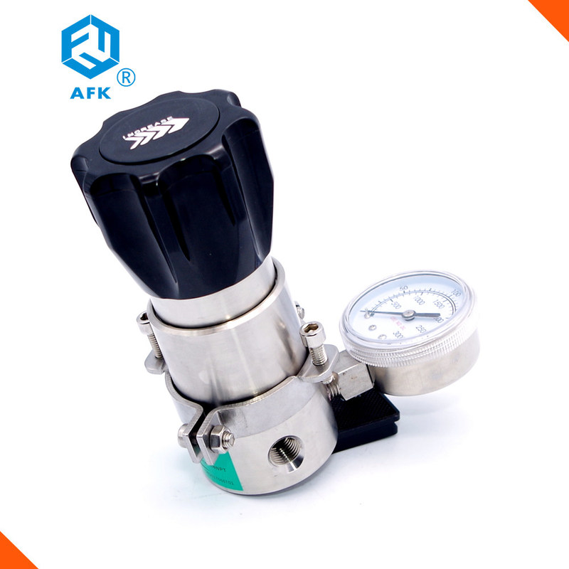 Diaphragm Type Stainless Steel 316L High Pressure Back Pressure Valve