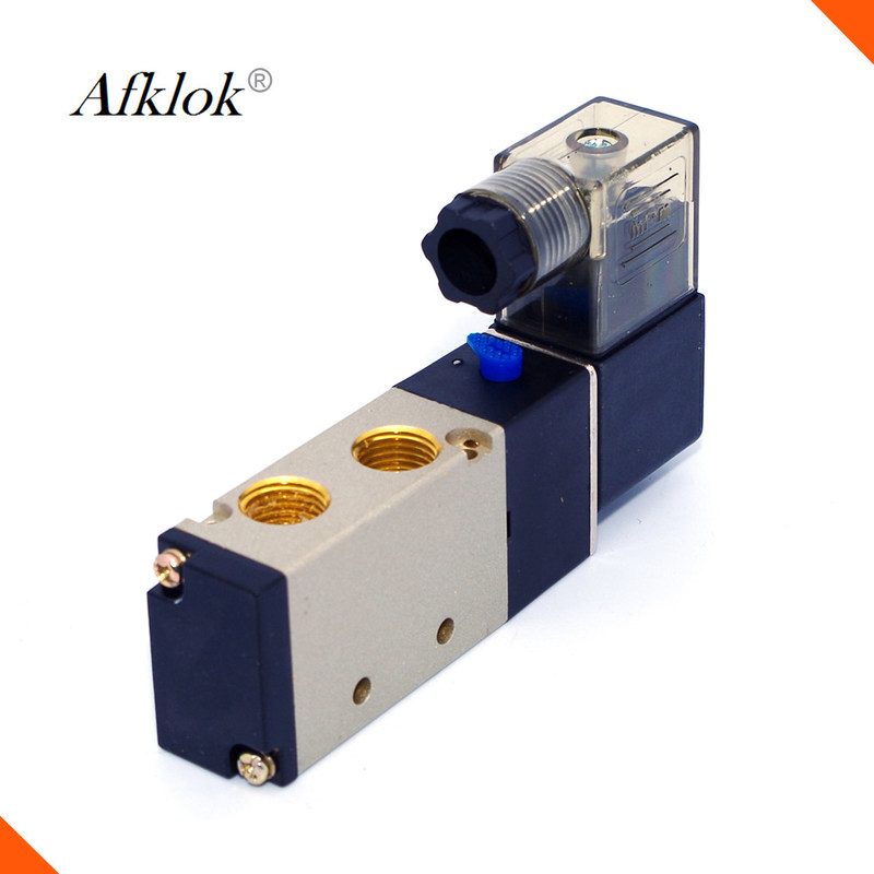 2 Position Pneumatic Pressure Control Valve 5 Port For Air Controling