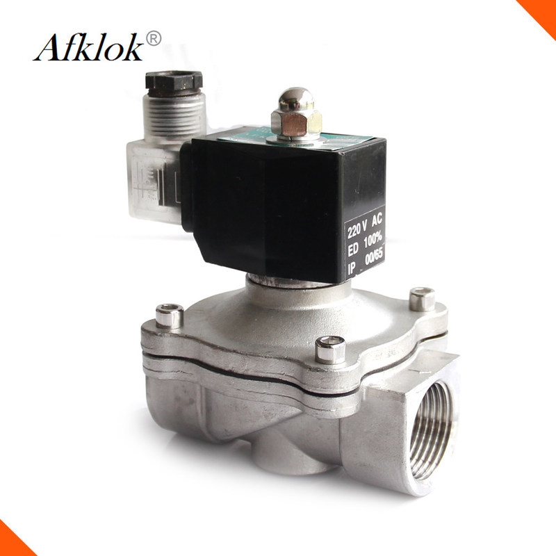 Direct Acting Low Voltage 12V DC 1 inch Stainless Steel Water Solenoid