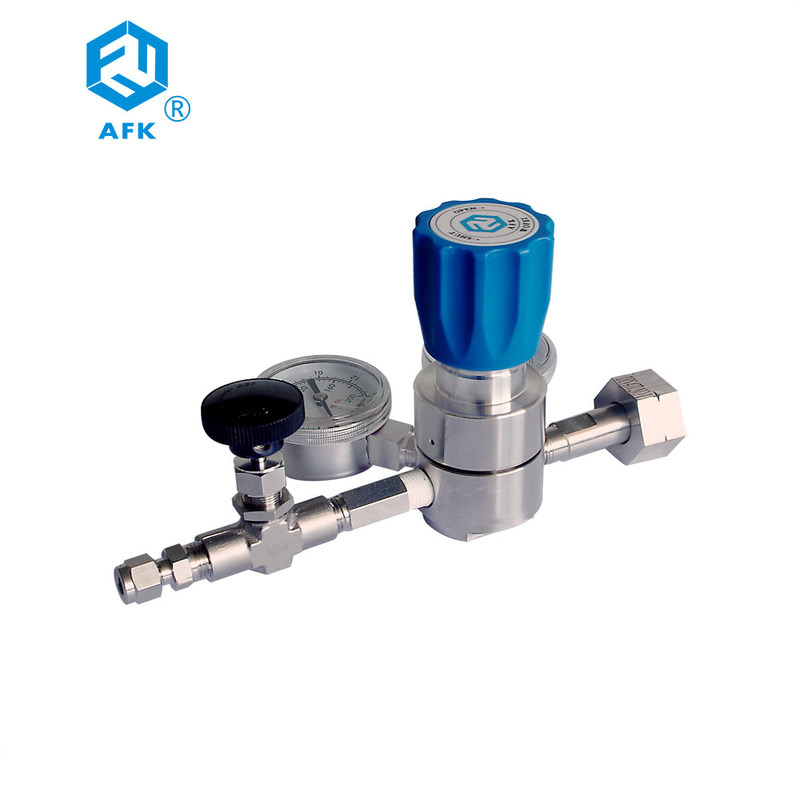 High Pressure Piston Type Stainless Steel Oxygen Pressure Regulator