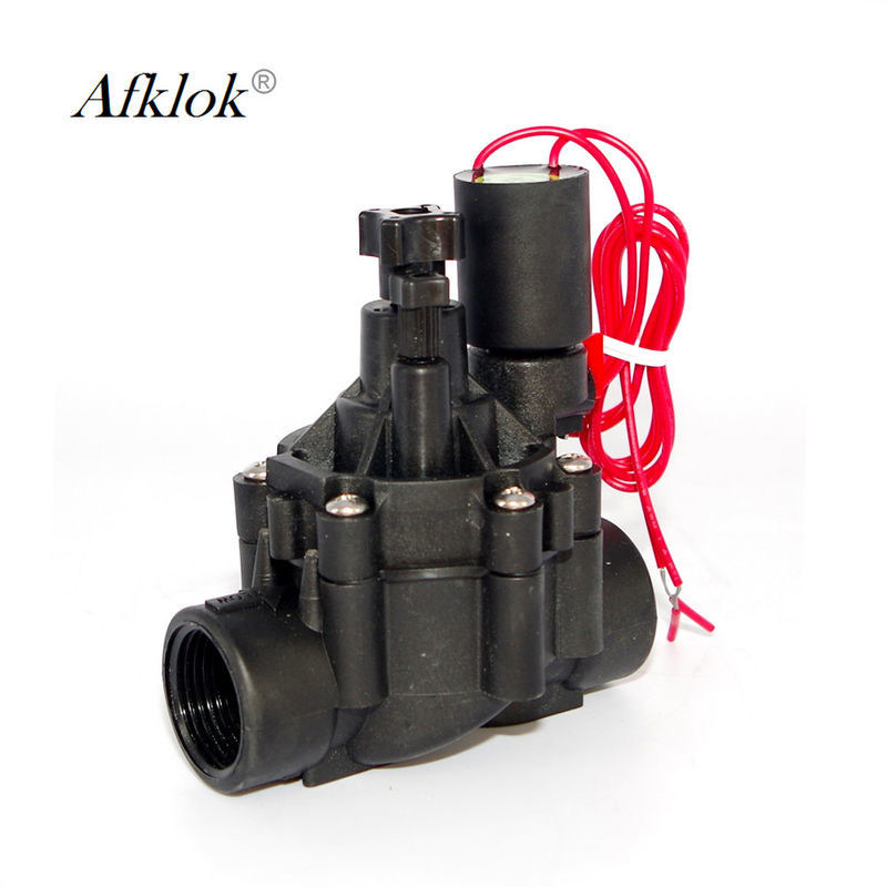 Agriculture Garden Irrigation Solenoid Valve 1.0 Mpa For Garden 3/4" DC