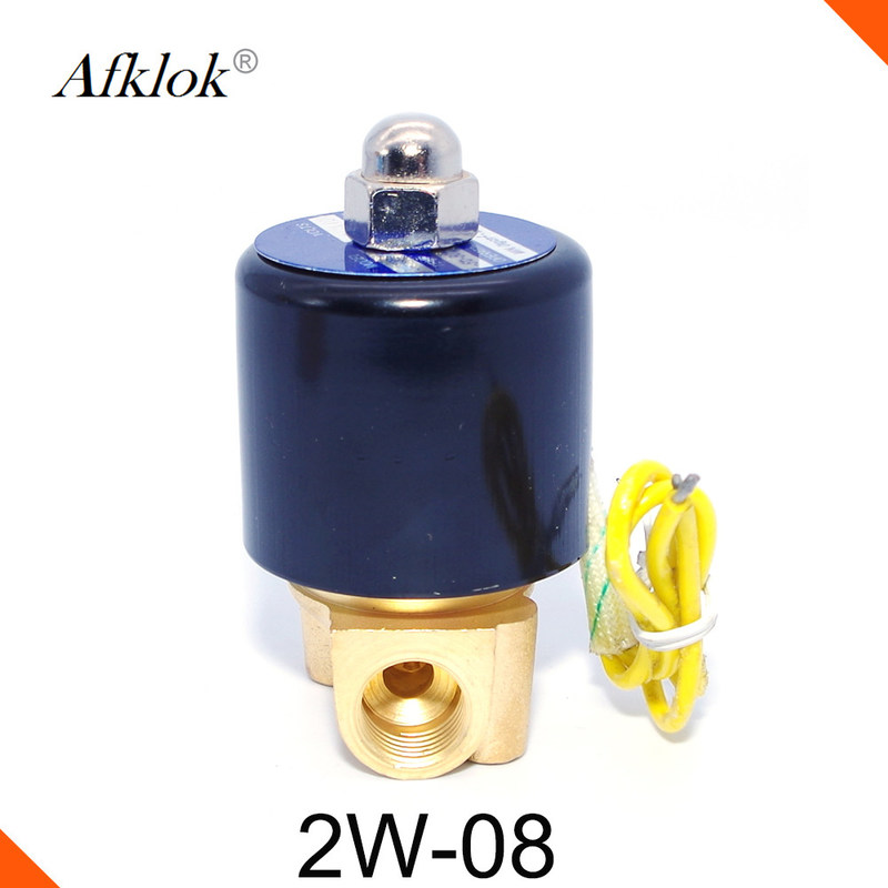 Explosion Proof Water Dispenser Solenoid Valve 2W02508 Brass 1/4