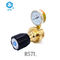 Inlet 2.5 Mpa Brass Low Pressure Oxygen Pressure Regulator with One Gauge