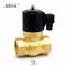 1-1/2&quot; High temperature 24v dc solenoid valve for water steam