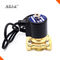 Plastic Solenoid Valve For Water Flow Control IP68 With Diaphragm For Water Line