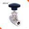 Stainless Steel Water Valve High Temp Durable With PTFE Seat Needle Structure