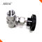 High Temp Durable Stainless Steel Ball Valve With Flow Meter 3/8 NPT Structure