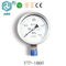 Diaphragm All Stainless Steel Oil Filled Gas Pressure Gauge Bottom Connect