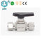 Oil And Gas Stainless Steel Ball Valve Ss 316 Double Union Structure 1/4 3/8 1/2
