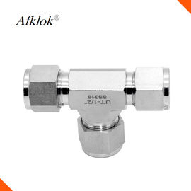 Tube fittings Stainless steel 316 t shape pipe fitting for water oil gas