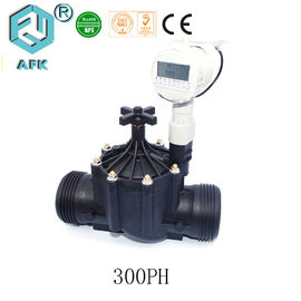 DC Electric Irrigation Valve Low Pressure Nylon Body Material With NPT Connector