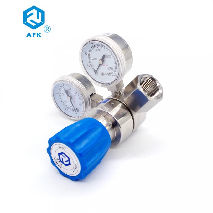 Single Stage High Pressure Nitrogen Cylinder Gas Pressure Regulator