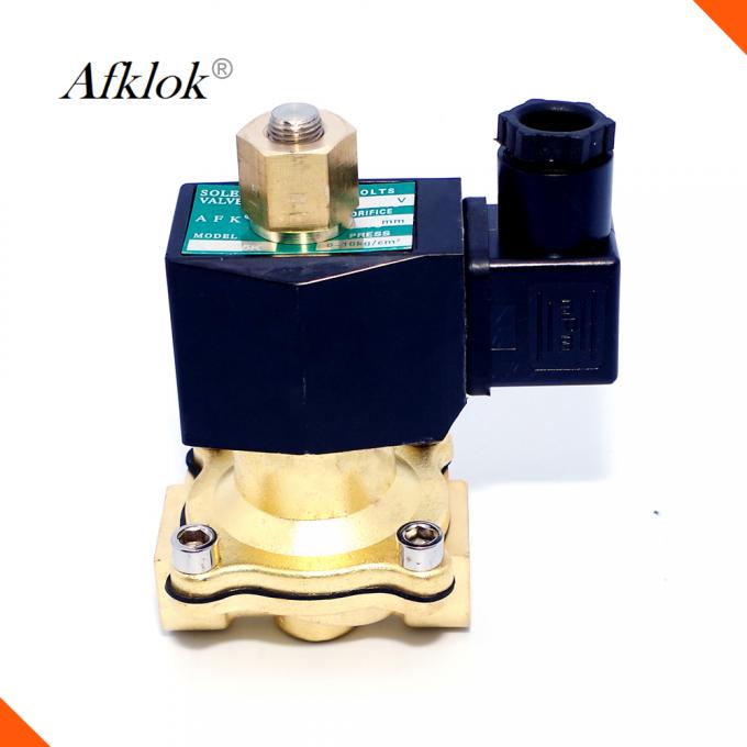 2W NC NO Stainless Steel 12v Diesel Fuel Water Solenoid Valve