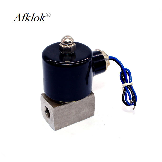 ZCT Lpg Gas Solenoid Valve Stainless Steel High Temperature Resistant