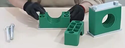 Latest company news about Selection & Installation Guide for Light-duty & Heavy-duty Plastic Pipe Clamps