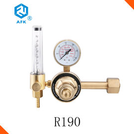 G5/8&quot; Connect Brass Single Stage CO2 Gas Pressure Regulator With Flow Meter