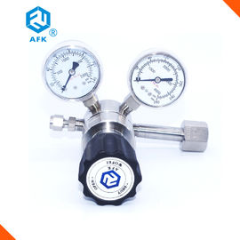 Adjustable Stainless Steel Pressure Regulator , Gas Cylinder Regulator For Nitrogen