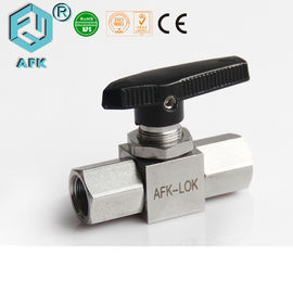 Manual 2 Way Stainless Steel High Pressure Ball Valve 3000psi
