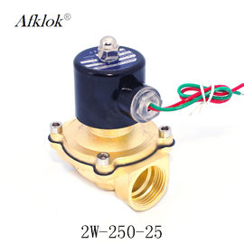 2W-250-25 Normally Closed 1 Inch 12 volt water control solenoid valve