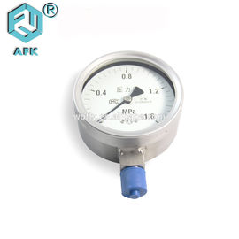 SS316 Propane Gas Lpg Pressure Gauge Corrosion - Proof Ambient Temp -20~70°C