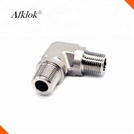 Stainless Steel 316 Double Male NPT Elbow Tube Fittings