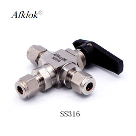 3000psi High Pressure 3 Way Stainless Steel Natural Gas Ball Valve