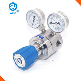 Low Pressure Argon Stainless Steel Gas Pressure Regulator AFK Brand Inlet 500 1500psi