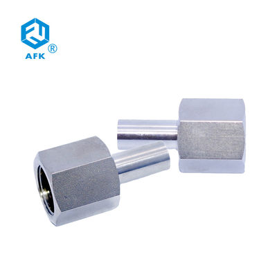 Petroleum AFK Stainless Steel Thread Adapter 1/4&quot; Forged Hexagon