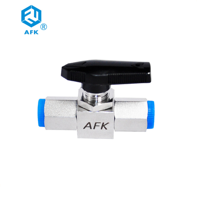 3000PSI Threaded Stainless Steel Ball Valve 1/4&quot; NPT AFK SUS316 Two Way