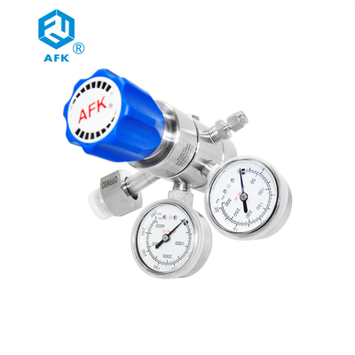 R31 Laboratory Oxygen Pressure Regulator Nitrogen Argon 4000psi Inlet PCTFE