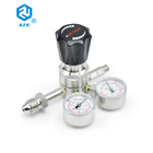 Industrial Single Stage Gas Regulator 4000 Psi High Pressure Helium Regulator