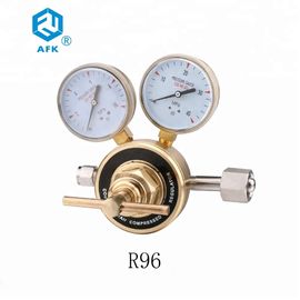 Piston Type Helium Pressure Regulator Low Pressure 20 Bar With Two Gauges