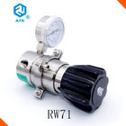 RW71 Back Pressure Regulating Valve For Liquid With 1/4"NPT Female Thread 0.08 Cv