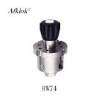 Thread Ends Back Pressure Regulating Valve For Ultra High Purity Gas 250 Psi