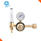 Brass Co2 & Argon Gas Pressure Regulator With Flow Mater