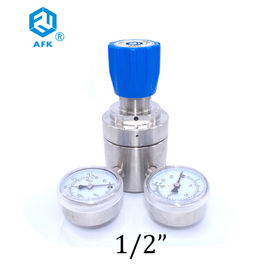 Stainless Steel 316L Single Stage Co2 Gas Low Pressure Regulator