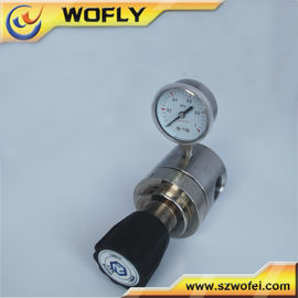 Liquid Stainless Steel Pressure Regulator Panel Mounting With Gauge Manometer