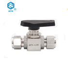 Oil And Gas Stainless Steel Ball Valve Ss 316 Double Union Structure 1/4 3/8 1/2