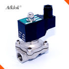 Low Pressure Water Solenoid Valve 2/2 Way Stainless Steel 220V Direct Acting
