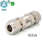 SS316 High Pressure Check Valve 3mm 6mm 8mm 10mm For Water Air Gas