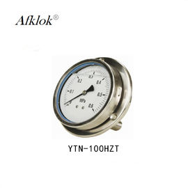 Vibration - Proof Gas Pressure Test Gauge Back Connection Flush Mounting