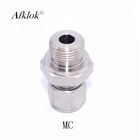 Stainless Steel Male NPT Connector Union SS316 Screwed Tube Fittings