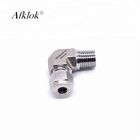 1/4" 3/8" Stainless Steel 316 Elbow Pipe Fitting Connector